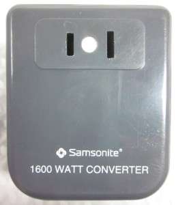 Samsonite Converter/adaptor Plug Kit with Pouch  