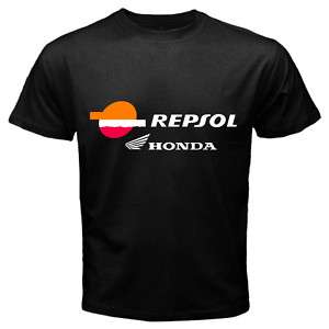 New Repsol Honda Racing Black T Shirt Size S to 2XL  
