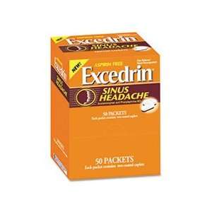  Sinus Headache Caplets, 50 Two Packs/Box