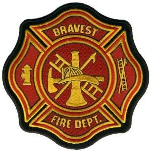  4 inch Patch   Fire Department