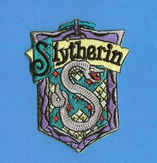 Harry Potter Slytherin Robe Jacket Scarf Patch Crest  