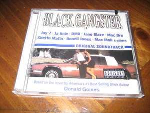 Black Gangster soundtrack Rap CD Jay Z 50 Cent Mac Dre  