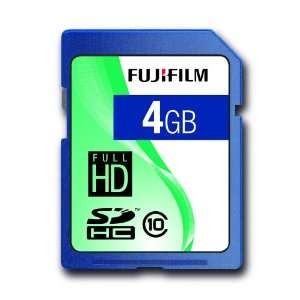  Fuji Secure Digital High Capacity 4GB Class 10 Flash Card 