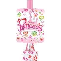Princess Diva Party Helium Latex Balloons   8 Pack  