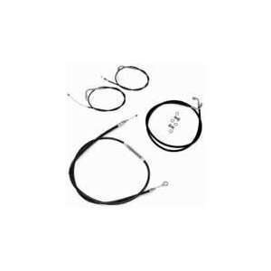   Choppers Cable/Brake Line Kit   18 20in. Ape Hangers   Black XF40 4121