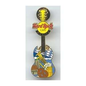    Hard Rock Cafe Pin 19037 Munich German Guitar 