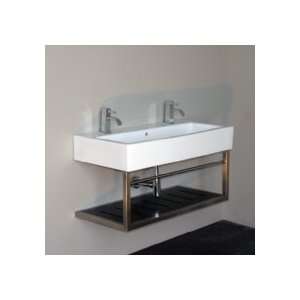   Clear Tempered Glass Shelf & Towel Bar 5460S GLASS Tempered Glass