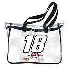 NASCAR Kyle Busch #18 M&M Joe Gibbs Racing Clear Tote Bag ~~ NWT