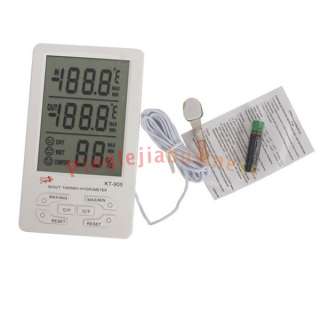 Hot LCD Digital Thermometer Humidity IN/OUT Thermo Hygrometer Meter C 