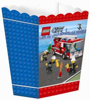LEGO CITY Party Supplies Popcorn Favor Box   1 Each 013051304805 