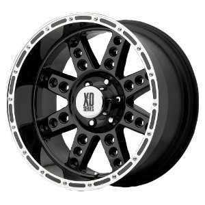  XD Series Diesel XD766 Gloss Black Machined Wheel (17x9 