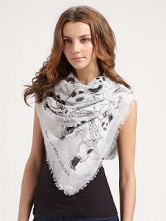   skull scarf read 1 review write a review graphic skull print on soft