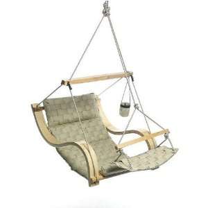   Basket Weave Outdoor Hanging Lounger Chair Patio, Lawn & Garden