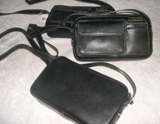 ladies liz claiborne black two timer purse or handbag outside applied 