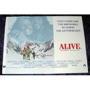    Alive   Movie Poster   12 x 16   Ethan Hawke 
