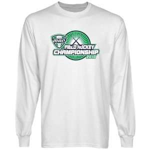 MAC Gear White MAC 2010 Field Hockey Championships Long Sleeve T shirt 