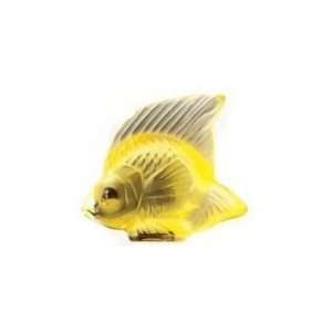  Lalique Fish Yellow