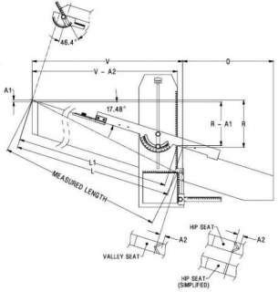   Protractor   roof designing, making, marking tool   THE BEST  
