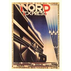  Nord Express MasterPoster Print, 12x16