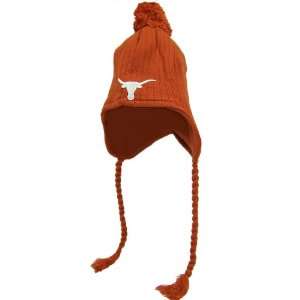  TEXAS LONGHORNS TOBOGGAN TEAM COLOR KNIT HAT BY TOP OF THE 