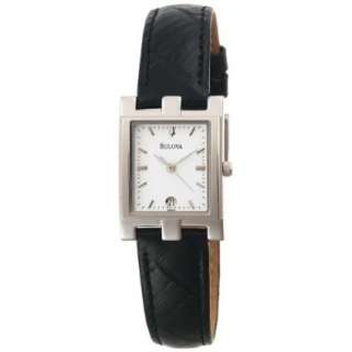 Bulova Womens 96M19 Strap Watch   designer shoes, handbags, jewelry 