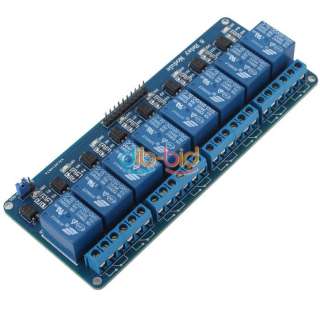 New 5V 8 Channel Relay Module Board for Arduino PIC AVR MCU DSP ARM 