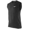 Nike Ath Dept Swoosh Sleeveless T Shirt   Mens   All Black / Black