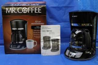 Mr. Coffee BVMC MVX23 12 Cup Programmable Coffeemaker pause n serve 