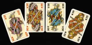 Beautiful playing cards American 19th Century Folk Heroes  