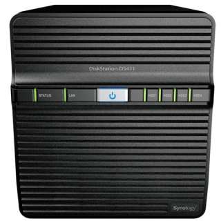 Synology DS411 4 bay NAS Server, 1.60GHz CPU Frequency, 512MB DDR3 