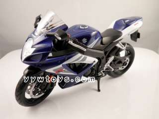 MAISTO 112 SUZUKI GSX 750R MOTORCYCLE/BIKE DIECAST MODEL/TOY  