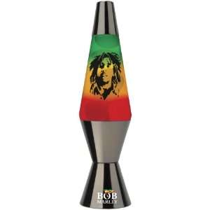  Lava Lite 2303 4001 Bob Marley Radiant Rasta Lamp, 14 1/2 