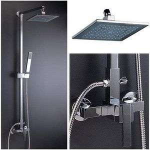 Luxury Wall Mounted Bathroom Rain Shower Faucet Set T32  