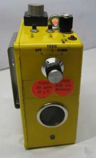 Enmet CGS 10 Oxygen Toxic Gas Monitor w/ Accessories Case  