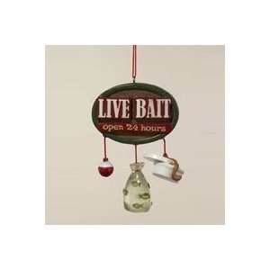  Club Pack of 12 Live Bait Open 24 Hours Fishing Sign 
