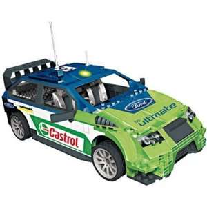  Mega Bloks   ProBuilder WRC Ford Focus Rally Car Toys 
