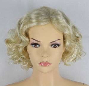 Marilyn Monroe Deluxe Short Bombshell Costume Party Wig  