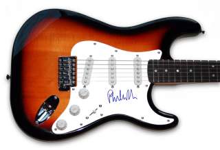 GENESIS Phil Collins Autographed Signed FENDER SQUIER Guitar  