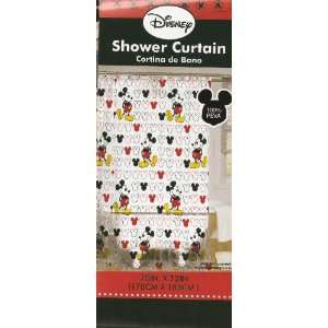  Disney Mickey Mouse Shower Curtain