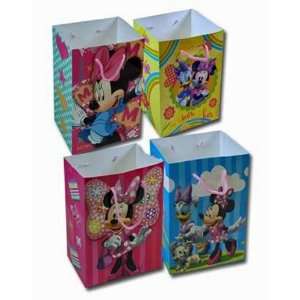    12 Pack Disney Minnie Mouse Small Party Gift Bags: Toys & Games