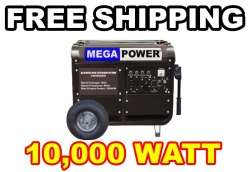 MegaPower 10000 Watt Portable Gasoline Generator