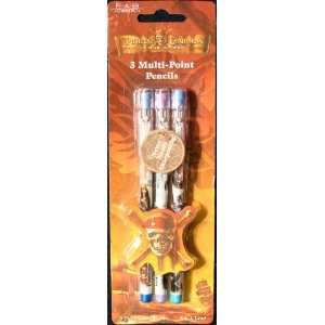   the Caribbean At Worlds End Multi Point Pencils 3PK