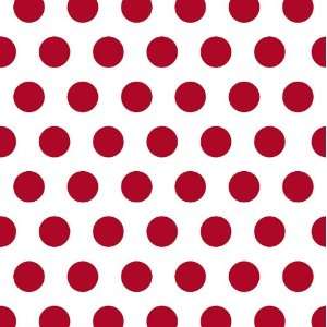    Cocktail Size Paper Napkin,Polka Dots Red: Kitchen & Dining