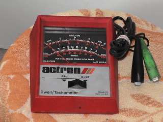 Actron Dwell Tachometer w / Probes  