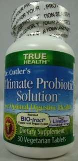 True Health Dr. Cutlers Ultimate Probiotic Solution (30 Caps/ Bottle 