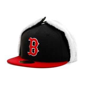  Boston Red Sox New Era MLB 59FIFTY Dogear Cap Hat: Sports 