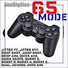   PS3 JITTER RAPID FIRE BLACK MODDED CONTROLLER FOR MW3 MW2 BLACK OPS