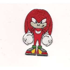   Classic KNUCKLES Embroidered PATCH Sega Nintendo 