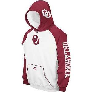  Oklahoma Sooners NCAA Youth Adidas Helmet Hooded Pullover 