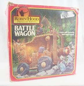 Vintage Kenner Robin Hood Battle Wagon same as POTF Star Wars Ewok 